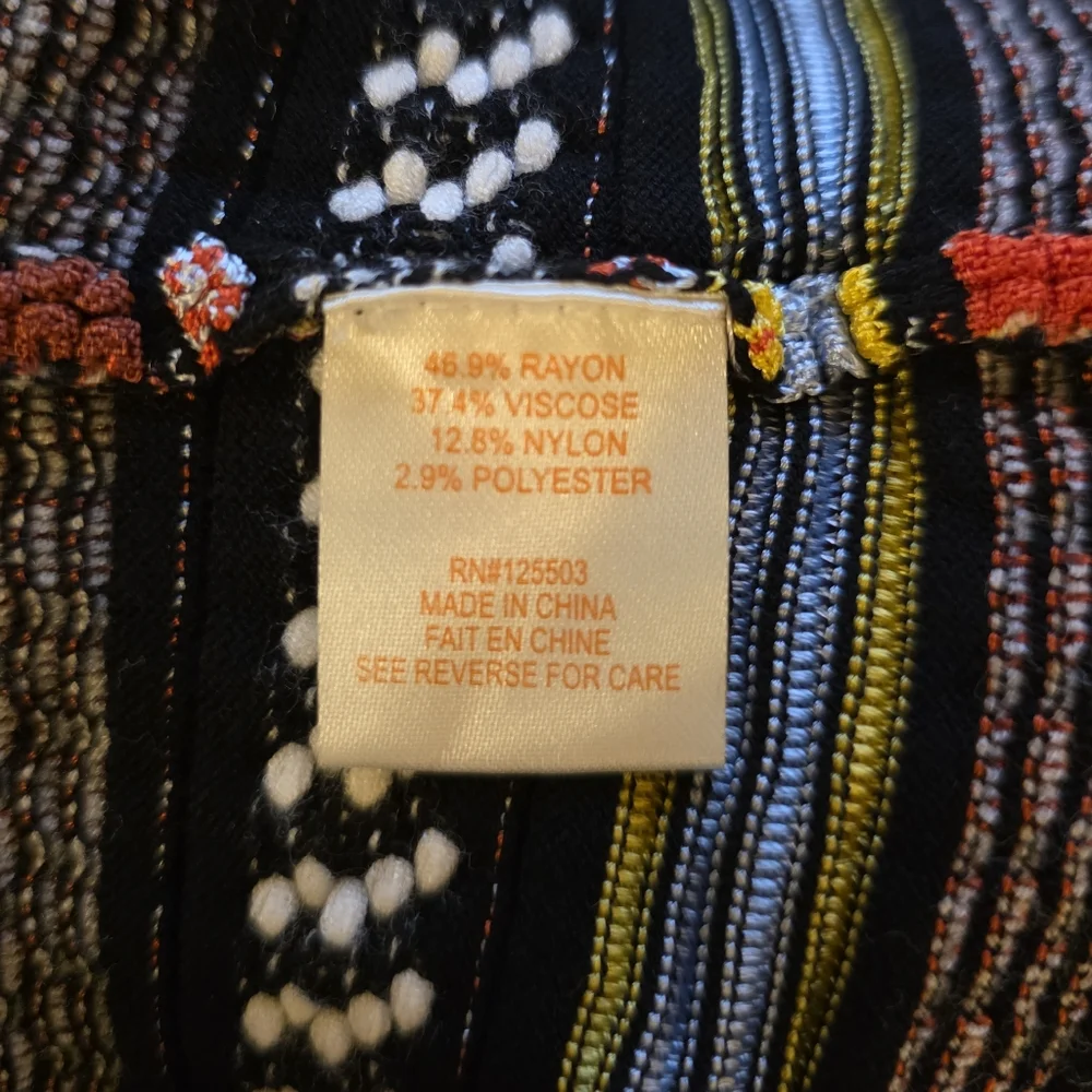 RONNY KOBO Fit & Flare Striped Knit Dress - Size‎ Small